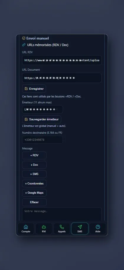 Historique — filtre